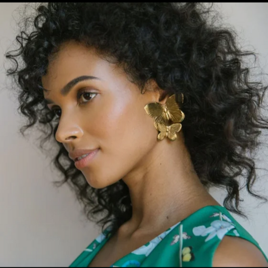 Set Papillon | Boucles & Bague