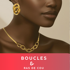-10%💞 Lya Ras de cou + Boucles