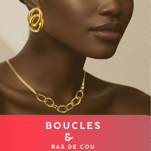 -10%💞 Lya Ras de cou + Boucles