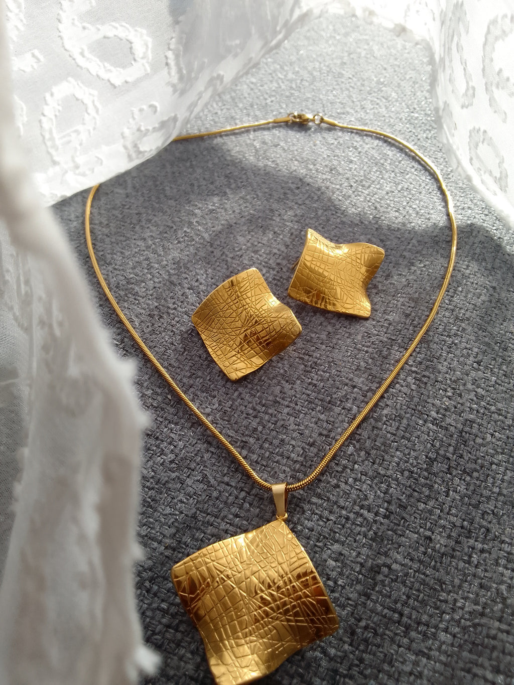 🏆Boucles&Collier Wave