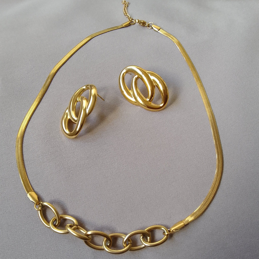 -10%💞 Lya Ras de cou + Boucles