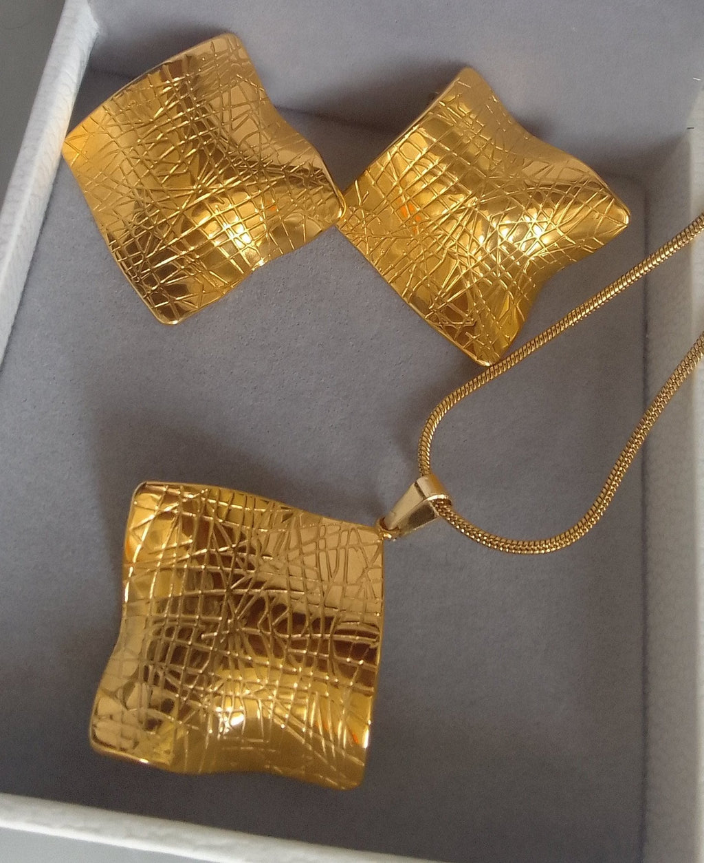 🏆Boucles&Collier Wave