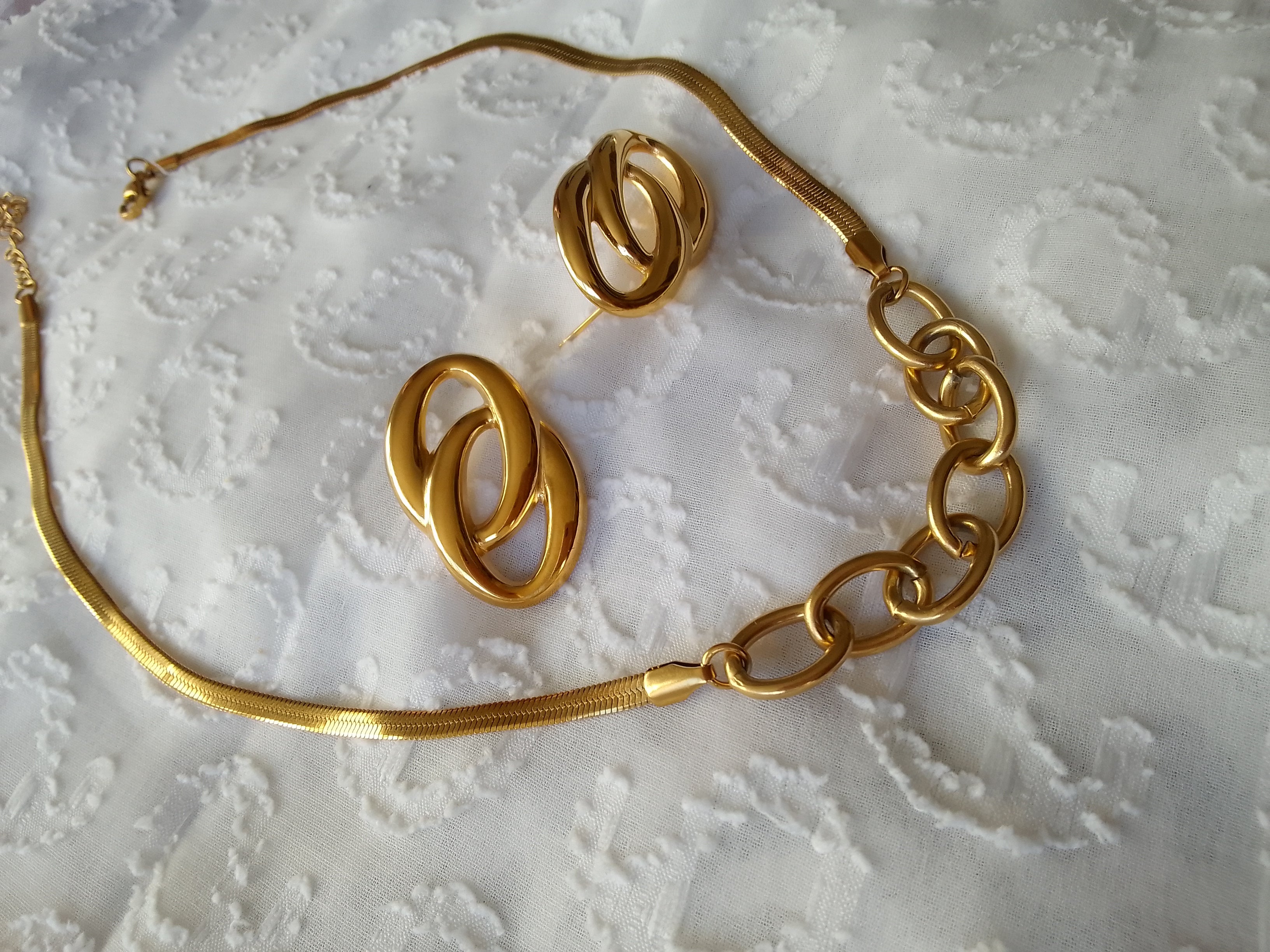 -10%💞 Lya Ras de cou + Boucles