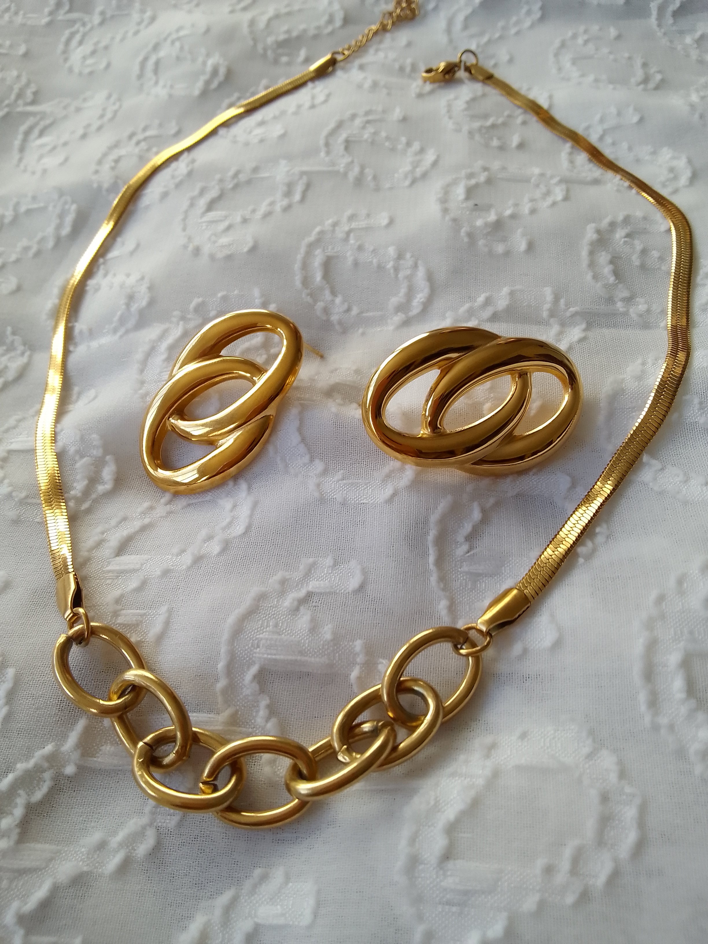 -10%💞 Lya Ras de cou + Boucles