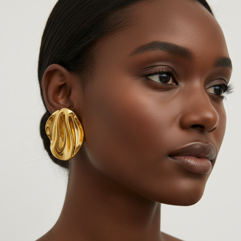 Boucles Nelly Or