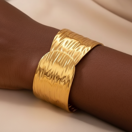 Bracelet Onde dorée