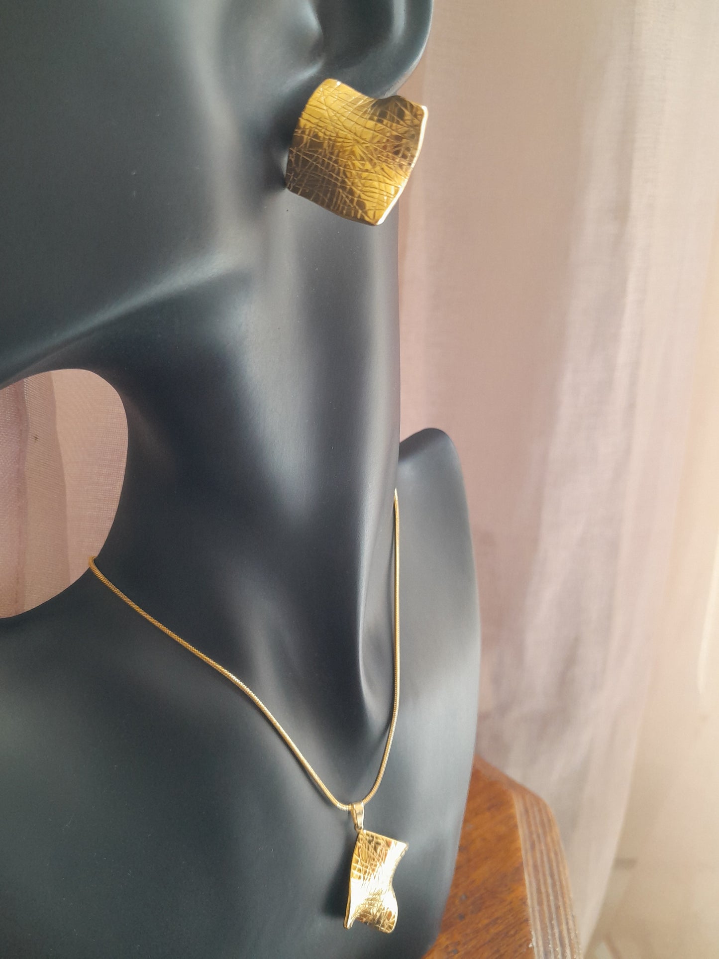 🏆Boucles&Collier Wave