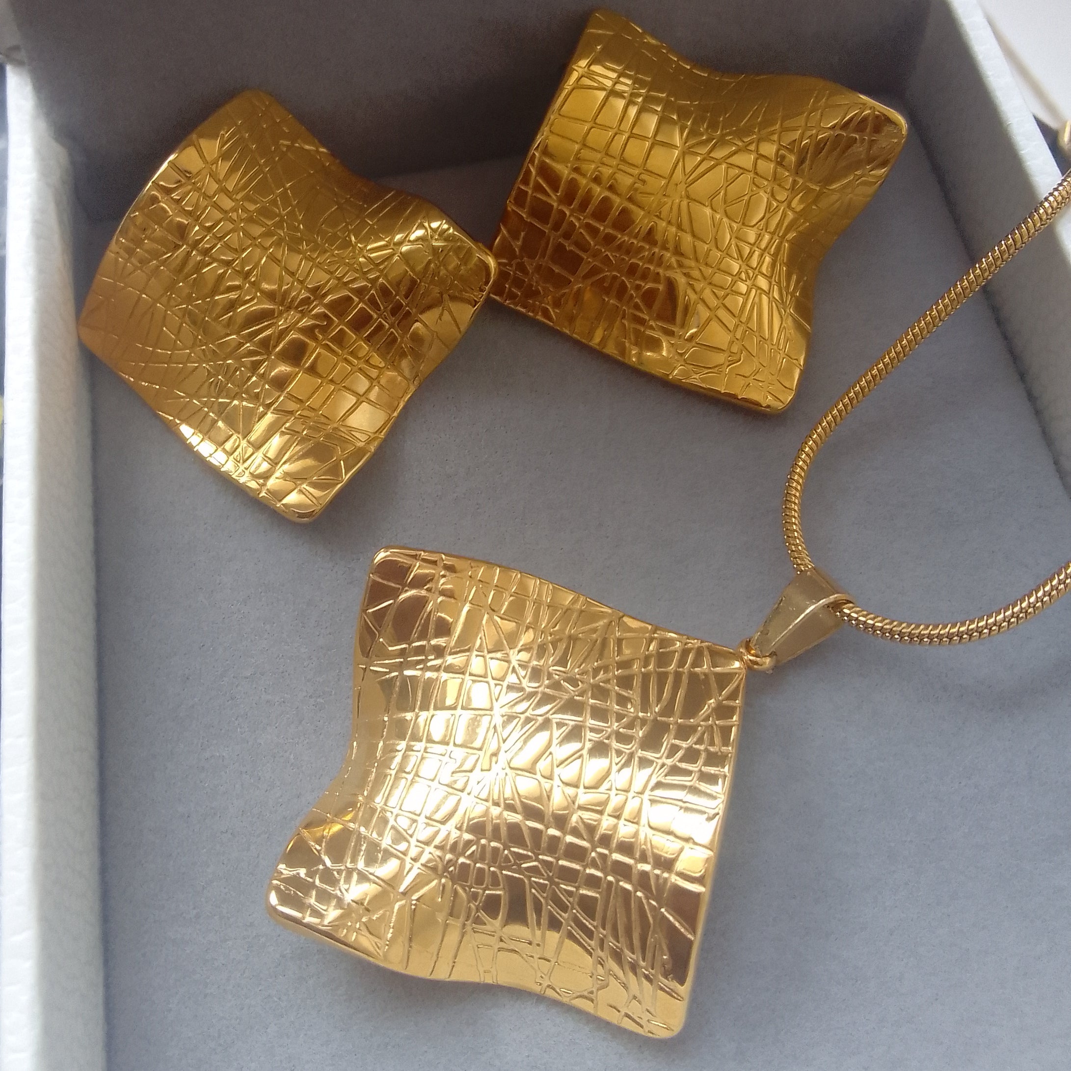 🏆Boucles&Collier Wave